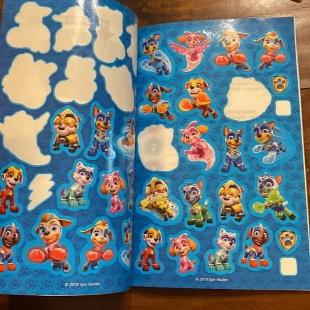 Paw Patrol Book Bundle Look & Find Step Into Reading + Plush Lot